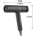 Electric Hair Dryer High-Power Electric Hair Dryer Home Hair Dryer Hot Wind Comb Hair Salon Blowing Comb 3 Mode Wet and Dry (Black) - Buy Online on GoSupps.com