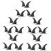 minkissy 15 Pairs Horn Hairpin Halloween Devil Horn Hair Pins Gothic Horn Hair Clips Devil Horns Hair Clips Halloween Horn Barrettes Baby Clothing Clip on Horns Props Metal Modeling Child