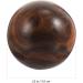 Lalafina 2st Fitness Golfer Hand Training Balls - Wooden Stress Relief & Hand Health Exercise Tools for Adults (5x5x5cm Coffee) - Buy Online on GoSupps.com