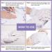Collagen-Infused Moisturizing Gloves for Dry, Aging, and Cracked Hands - Lavender (3 Pairs) - Buy Online on GoSupps.com