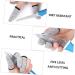 Buy NOLITOY Cut Resistant Gloves - 4 Pairs Fiber Finger Sleeves for Wood Carving & Safety Protection - Breathable Covers for Crafts & Work - Buy Online on GoSupps.com