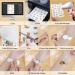 Stampcolour Inkjet Printable Temporary Tattoo Paper - 5 Sheets 8.5X11 DIY Tattoos Stickers for Personalized Image Transfer - Custom Waterslide Decal for Women & Men - Buy Online on GoSupps.com