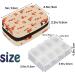 Cute Fox Pill Case | Weekly Medicine Organizer with Travel Bag | 7-Day Vitamin & Supplement Box - Buy Online on GoSupps.com