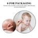 Aesthetic Patches Ear Aesthetic Correctors: 6 Pairs of Silicone Newborn Auricle Correction Patch Ear Supports for Protruding Ears Ear Aesthetic Corrector - Buy Online on GoSupps.com