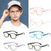 KD JSIC Fashionable Children's Glasses - Blue Light Blocking Anti-Glare Clear Lenses for Girls - Stylish Optical Frames - Buy Online on GoSupps.com