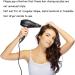 2 PCS/Set Professional Salon Hair Dryer Nozzle Replacement - Black Narrow Concentrator Blow Dryer Attachment - Fits Outer Dia 4.2-4.6cm - Buy Online on GoSupps.com
