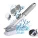 Plstod Soap Dispensing Dish Brush Washing up Brush Kitchen Cleaning Brush with 4 Replacement Brush Heads Dish Washing Brush with Soap Dispenser for Kitchen Cleaning Pot Pan Sink