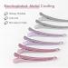 Aimike 6 Hair Clips for Stylish Haircuts | No Trace Silicone Tape Hairdresser Clamps | Ideal for Thick & Thin Hair - Morandi Collection - Buy Online on GoSupps.com