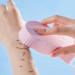 2022 New Ultra Soft Bath Body Shower Sponge, Super Soft Exfoliating Bath Sponge, Spa Scrub Exfoliator Dead Skin Remove Reusable,Sponge Bath Sponge for Adults Children and Pregnant Women (Pink) 1PCS Pink