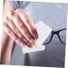 FOMIYES 10 Pcs Glasses Lens Wipes - Portable Eyeglasses Cleaning Cloths & Jewelery Cleaner for Crystal Clear Vision - Buy Online on GoSupps.com