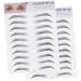FOMIYES 6 Pcs 3d Eyebrow Stickers Natural Eyebrow Sticker Eyebrow Transfer Stickers Template Water Proof 6d - Buy Online on GoSupps.com