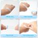 10 Rolls Eyelash Tape - Breathable Adhesive Fabric for Eyelash Extensions & Makeup Easy to Remove | International Shipping Available - Buy Online on GoSupps.com