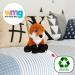 Deluxe Paws Plush Eco Toy - Fox | 100% Recycled Material - Buy Online on GoSupps.com