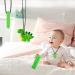 Sensory Chewing Chains - 6 Food-Safe Silicone Biting Toys for Kids | Oral Motor Aid for ADHD & Teething - Green - Buy Online on GoSupps.com