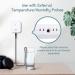 Buy Inkbird ITH-20R-O Radio Thermometer Hygrometer Set with IBS-M2S WiFi Gateway - Accurate Temperature & Humidity Monitoring App Alerts & Data Export - International Shipping - Buy Online on GoSupps.com