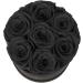 NATROSES Preserved Real Roses in Box - Long Lasting Up to 3 Years - Black Medium | Perfect Valentines Day Gift for Her - Buy Online on GoSupps.com