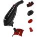 PUREWAVE CM-05 Percussion Massager with 5 Attachments - Black - Buy Online on GoSupps.com