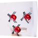 3pcs Nail Art With Rhinestones Organza Bowknot Fingernail Decoration For Salon Home Use Nail Accessories Kit - Buy Online on GoSupps.com