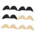 6 Pairs Half Insoles High Heels Toe Insoles Block Heels for Women Dressy High Heel Toe Inserts Heels for Men Inserts for Open Toe Heel Foot Pad Thicken Insoles Filling Sole Pad Man As Shown 8.00X3.50X2.00CM