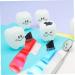 Homsfou 4-in-1 Multifunction Denture Brush Set - Oral Care Toothbrush for Prosthesis Cleaning - Mini Micro Brushes - Household Cleaner - 1 Pack Assorted Colors - Buy Online on GoSupps.com