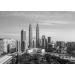 Lais Puzzle Skyline of Kuala Lumpur in the morning Malaysia Kuala Lumpur is the capital of Malaysia in black and white 1000 pieces - Buy Online on GoSupps.com