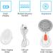 Scalp Massager for Hair Growth Electric Silicone Scalp Exfoliator Manual Shampoo Brush Head Massaging Brush Vibration Scrubber Stress Relieve - Buy Online on GoSupps.com