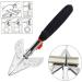 FLORA GUARD Miter Shears Multi Angle Trim Cutter Gasket Shear for Cutting Soft Wood Plastic PVC and More Including 2 Spare Blades (JDJ-3) - Buy Online on GoSupps.com