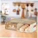 GLEAVI Egg Carton Eggs Fridge Plastic Containers Plastic Organizers Reusable Egg Case Refrigerator Egg Tray As Shown 1 31X30X9.5cm - Buy Online on GoSupps.com