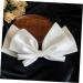 Didiseaon Bow Hairpin Hair Bow Satin Clips Bridal Hair Bow Chic Bow Headdress Bow Knot Hairpins Bow Ponytail Holders Girls Bow Hairclip Tiaras for Girls Temperament Miss White Decorate Alloy - Buy Online on GoSupps.com