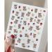 Accessories Manicure Decoration Adhesive 3D Nail Art Nail Slider Nails Decal Tiger Nails Stickers 2022 Year(1) Style1 - Buy Online on GoSupps.com
