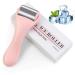 Pink Stainless Steel Ice Roller for Face & Eye - Pain Relief, Migraine, Puffiness - Cold Facial Roller for Redness, Headaches - Skincare Massager - Buy Online on GoSupps.com