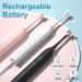 SUNPRO Sonic Electric Toothbrush 2 Pack - 6 Modes, 8 Brush Heads, 2 Minute Timer - Black+White - Buy Online on GoSupps.com