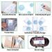 Disposable Toilet Seat Covers for Toddlers - 18 Pack Travel Potty Training Seat - Soft, Waterproof, Extra Large - Individually Wrapped - Blue Dots - Buy Online on GoSupps.com