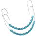2 Pcs Colorful Fake Braces: Temporary Smile Tooth Decoration