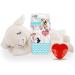 All for paws cuddly toy for dogs puppy toys dog heartbeat plush animal puppy behavioral aid plush animal pet plush animal ... (white sheep (one heartbeat)))