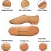 MSMAX Unisex Slip on Jazz Shoes - Ballet Dancing Flats for Boys and Girls - Size 8 Toddler - Brown - Buy Online on GoSupps.com
