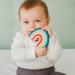Suavinex Silicone Teether for Babies - Flexible Lightweight Rainbow Design for Newborns (0+ Months) - Buy Online on GoSupps.com