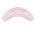 Kids Car Travel Pillow Car Seat Belt Cushion Children Head Neck Support Pillow Baby Travel Pillow Toddler Soft Neck Pillow Headrest Boys Girls Sleeping Pillow for Car Seat Pushchair Airplane Train Pink Stripe