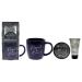 Skin Expert Mug Set by The Kind Edit Co for Men - 3 Pc 2.37oz Beard Shampoo 1.69oz Beard Balm Cup