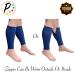 Premium Footless Compression Calf Sleeves 20-30 mmHg | YKK Zipper | International Shipping - Buy Online on GoSupps.com