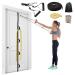 ATENTO Shoulder Rehab Pulley System with Foam HandlesArm Pulley with Muti-Anchor Door Strap for Physical Therapy Exercises Latex Resistance Bands for Assisting Rotator Cuff, AC Joint, Shoulder Pain