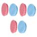 Beavorty 3 sets 2st silicone shampoo brush head scrubber for all hair body scrubber for men's scalp peeling shampoo brush for the scalp head and head skin massage device siliconehaar man