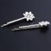 2pcs Bridal Rhinestone Hair Pins - Elegant Hair Clips for Weddings & Special Occasions - Buy Online on GoSupps.com