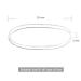 Clear Elastic Hair Rubber Bands 1500pcs - Mini Small Ponytail Holders for Kids Girls - No Crease Damage - 1 inch - HOYOLS - Buy Online on GoSupps.com