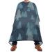 Waterproof Barber Cape -Tree Pattern2 Cheetah Haircut Bib for Men Unisex Hair Cutting Cape(8rp1a)