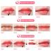 6 Colors Korean Lip Tint Stain Set | Non-Sticky Long Lasting Gloss & Cheek Tint | Multi-Use Mini Liquid Lipstick in Pink Box - Buy Online on GoSupps.com