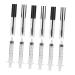 Beatifufu 12pcs Mascara Tube Eyelash Wand Eyelash Cream Tube Eyelashes Kit Lengthening Mascara Clear Plastic