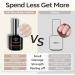 Modelones 7-in-1 Clear Gel Builder Nail Polish for Strength and Extension - 15ML (Pack of 1) - Buy Online on GoSupps.com