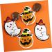 ABOOFAN 100 Pcs Lollipop Decoration Lollipop Greeting Card Lollipop Card Holder Packaging Decoration Card Lollipop Ghost Card Paper Card Candy Wrapping Card Sugar Card Halloween - Buy Online on GoSupps.com