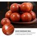 ABOOFAN 2 PCs Wooden Chinese Health Hand Exercise Balls - 5cm Stress Relief Massage Balls Collection - Buy Online on GoSupps.com